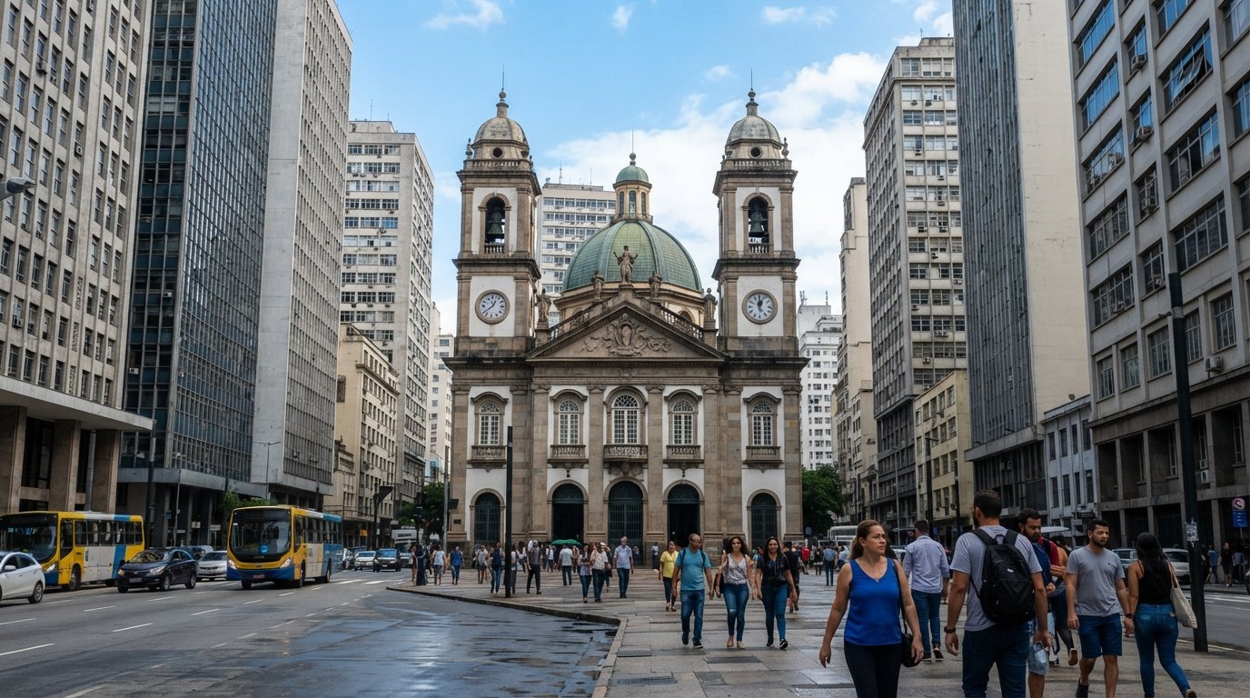 Centro, Rio de Janeiro: the city’s oldest downtown in full daylight